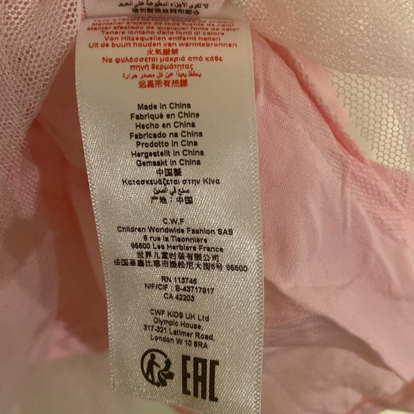 Billieblush mini dress with tulle skirt(new) - Picture 8 of 9